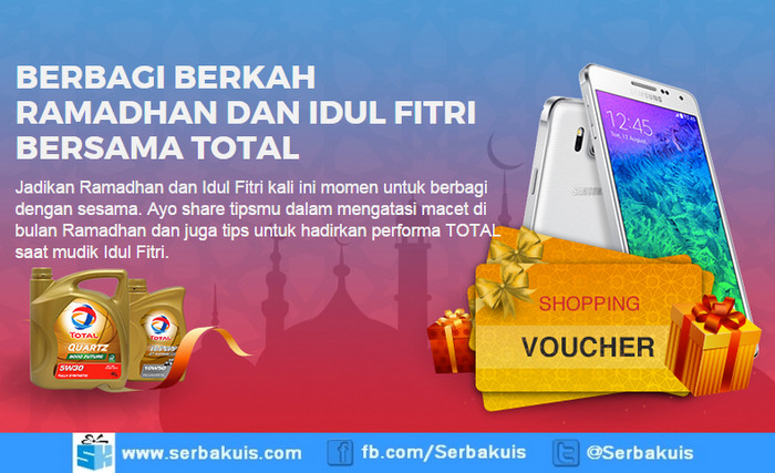 Kontes Total Hari Raya (THR) Berhadiah Galaxy Alpha G850 Kontes Total Hari Raya (THR) Berhadiah Galaxy Alpha G850