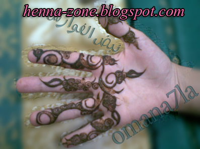 صور نقش حناء ناعم جدا في اليدين Henna-zone+531