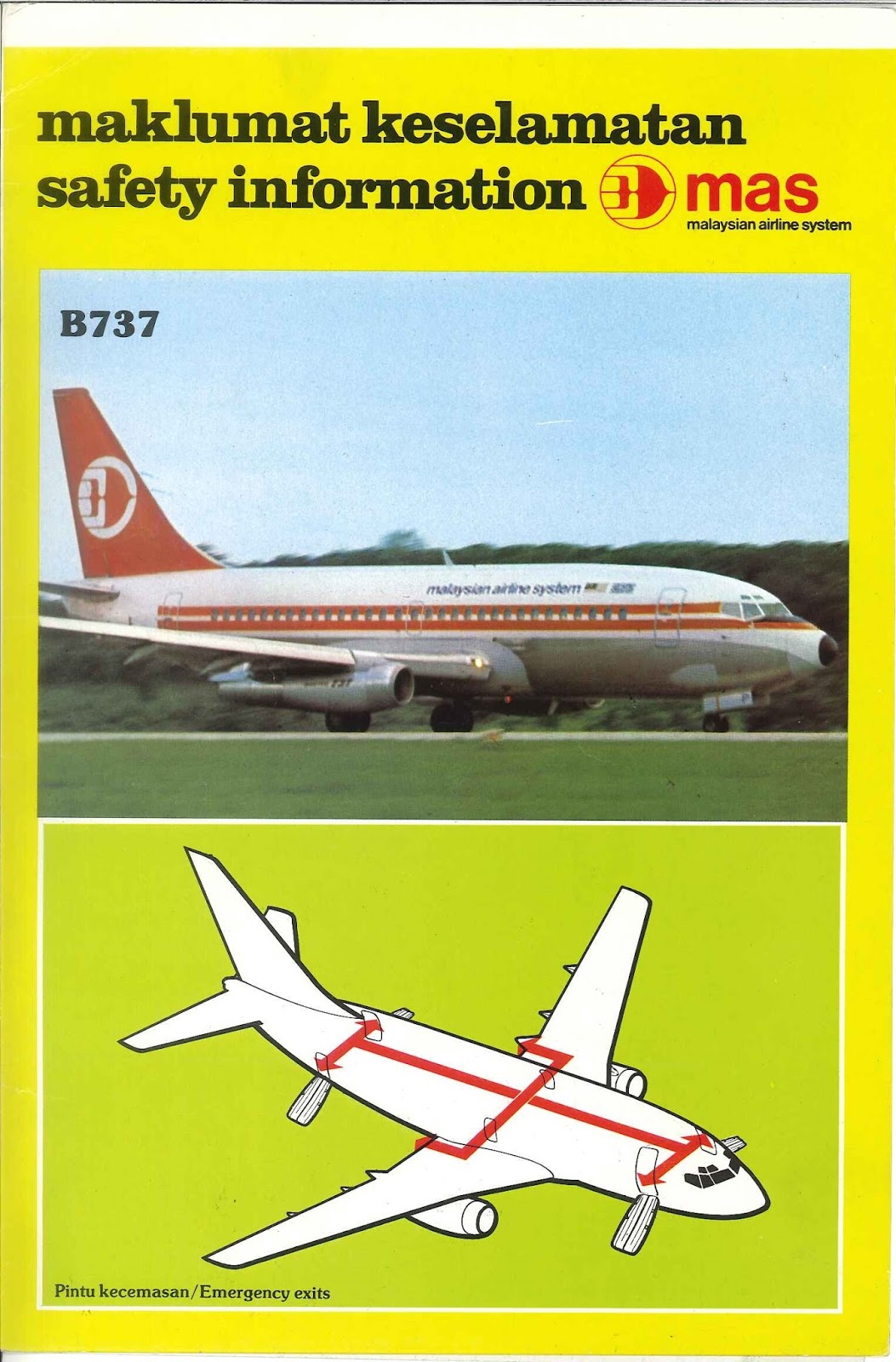 Airline Treasures Malaysian Airline System