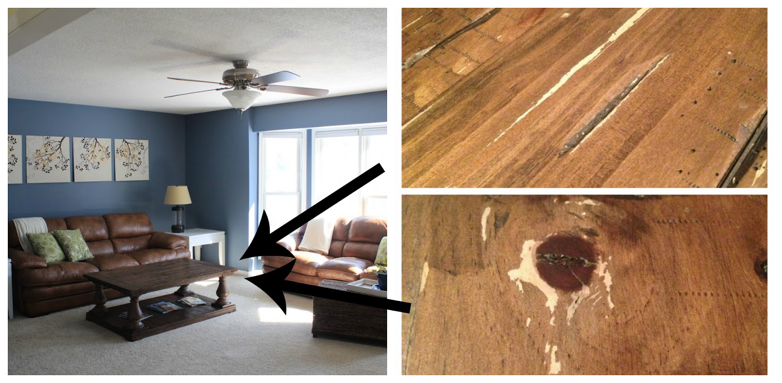 Nearly Handmade Quick Fix for Scratched Wood Furniture