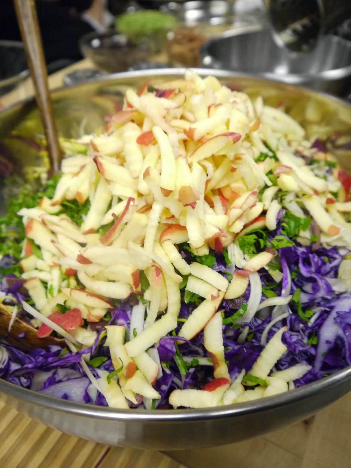 Foodture Cooking for a Healthy Future Cabbage Fennel Endive Salad