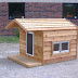 Gambrel dog house Plans
