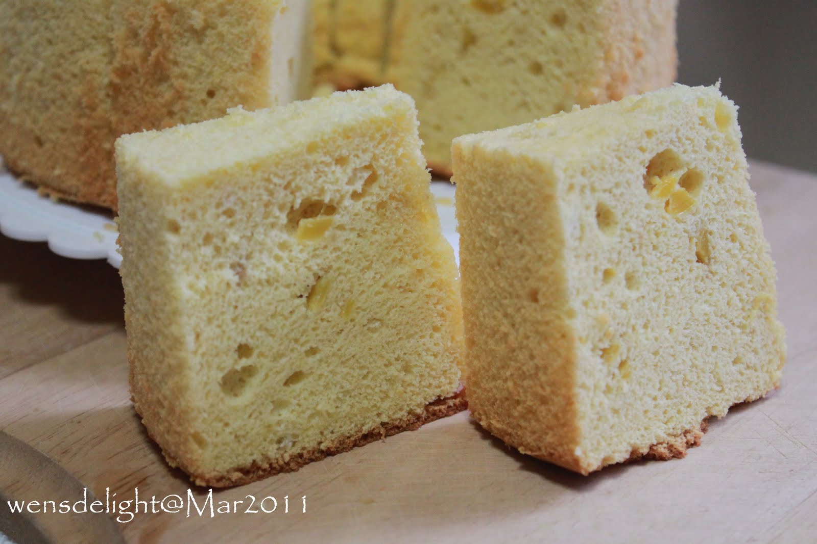 Mango Chiffon Cake Singapore Mango Chiffon Cake Singapore