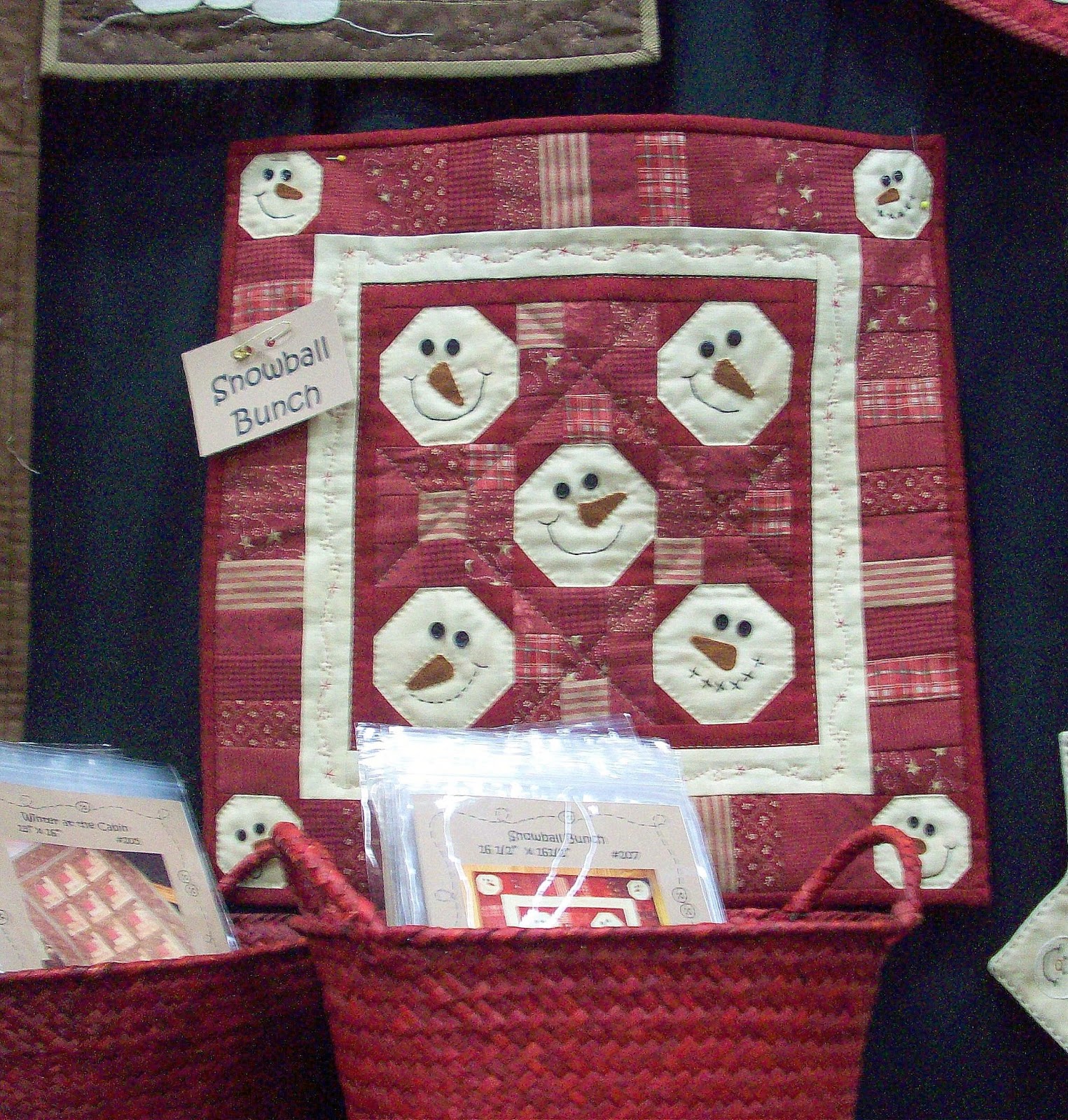 Cottons 'n Wool Red Button Quilt Co at Spring Market