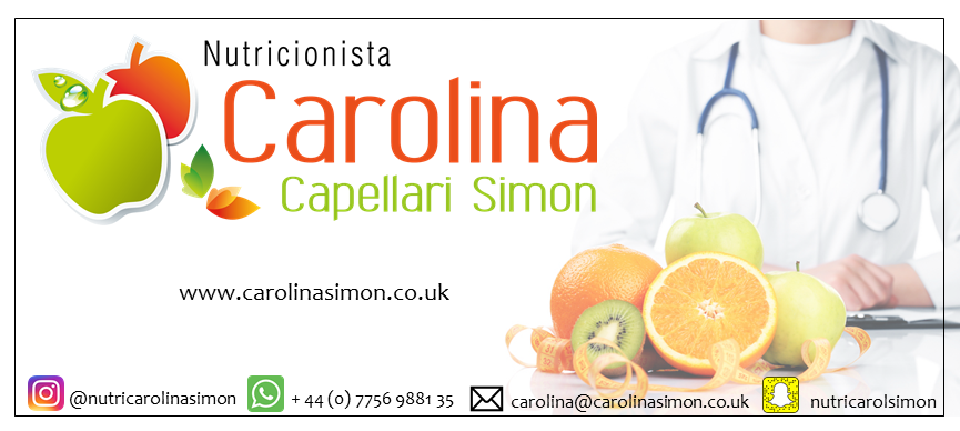 Nutricionista em Londres - Carolina Capellari Simon