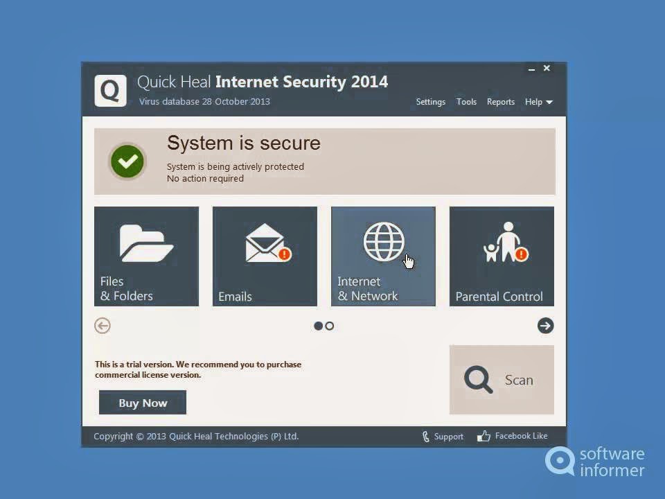 Quick Heal Antivirus Internet Security 2013 Setup Free Download