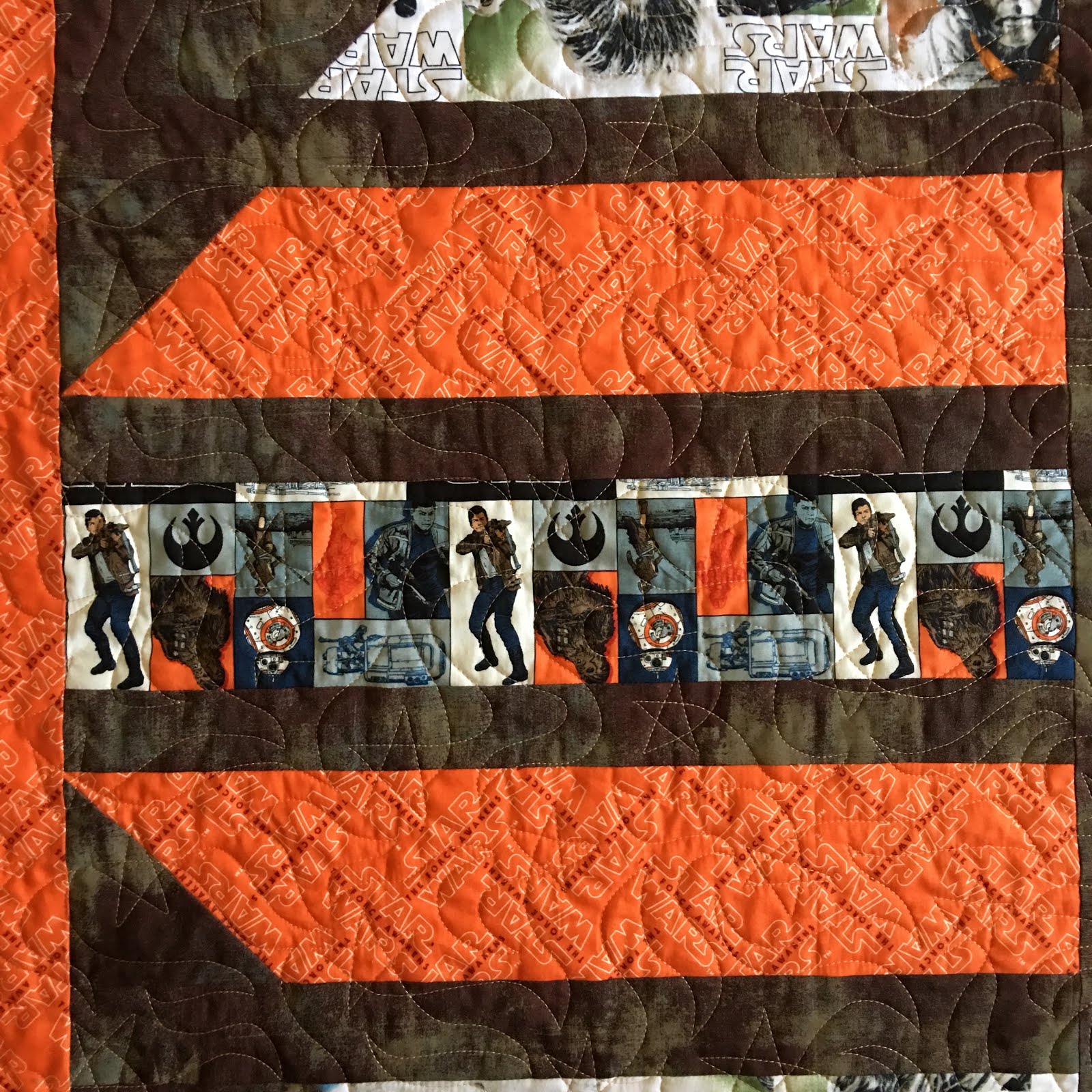 Grace and Peace Quilting Star Wars 7 Quilt