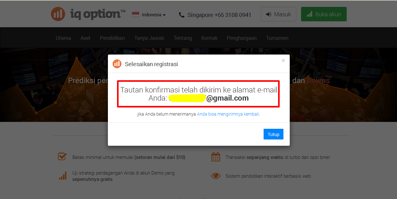 iq option indonesia