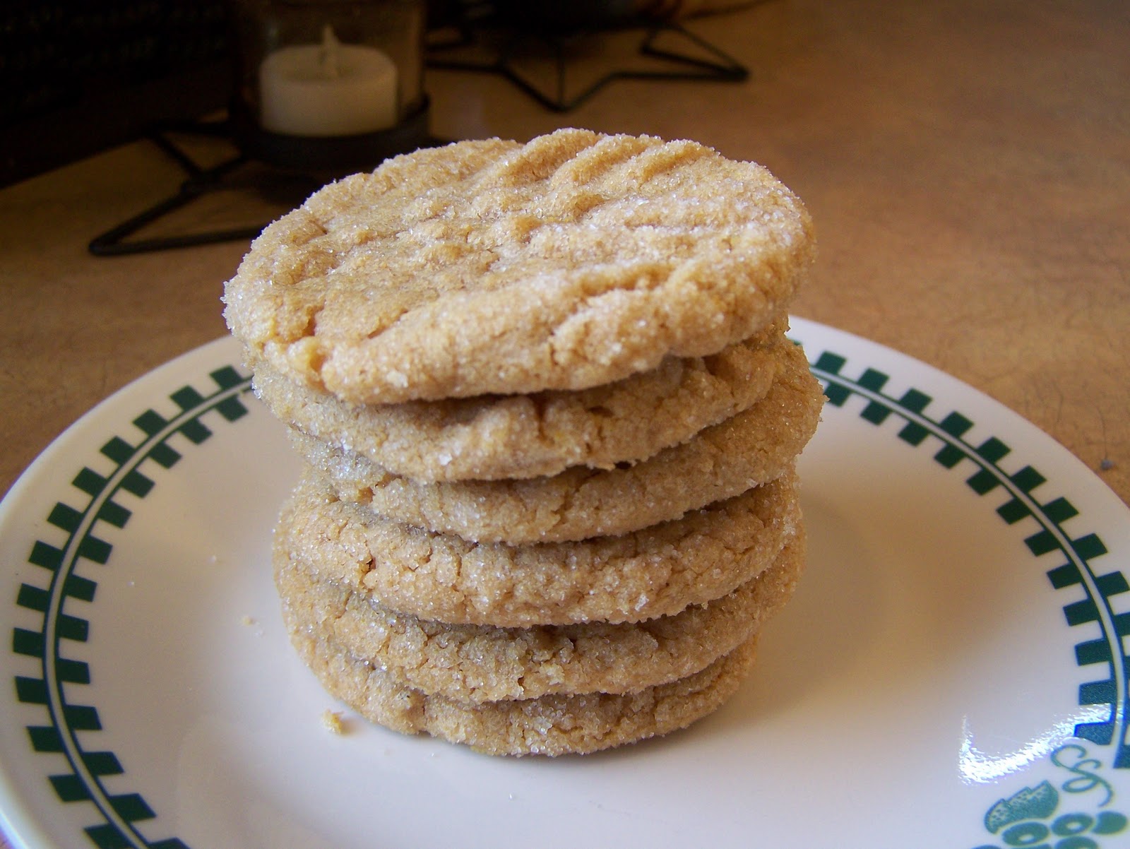 TriedandTrue cooking with Heidi Soft Peanut Butter Cookies (No Flour)