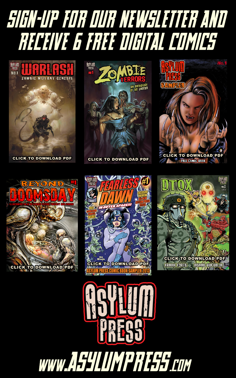 Sign-up for 6 FREE digital Comics