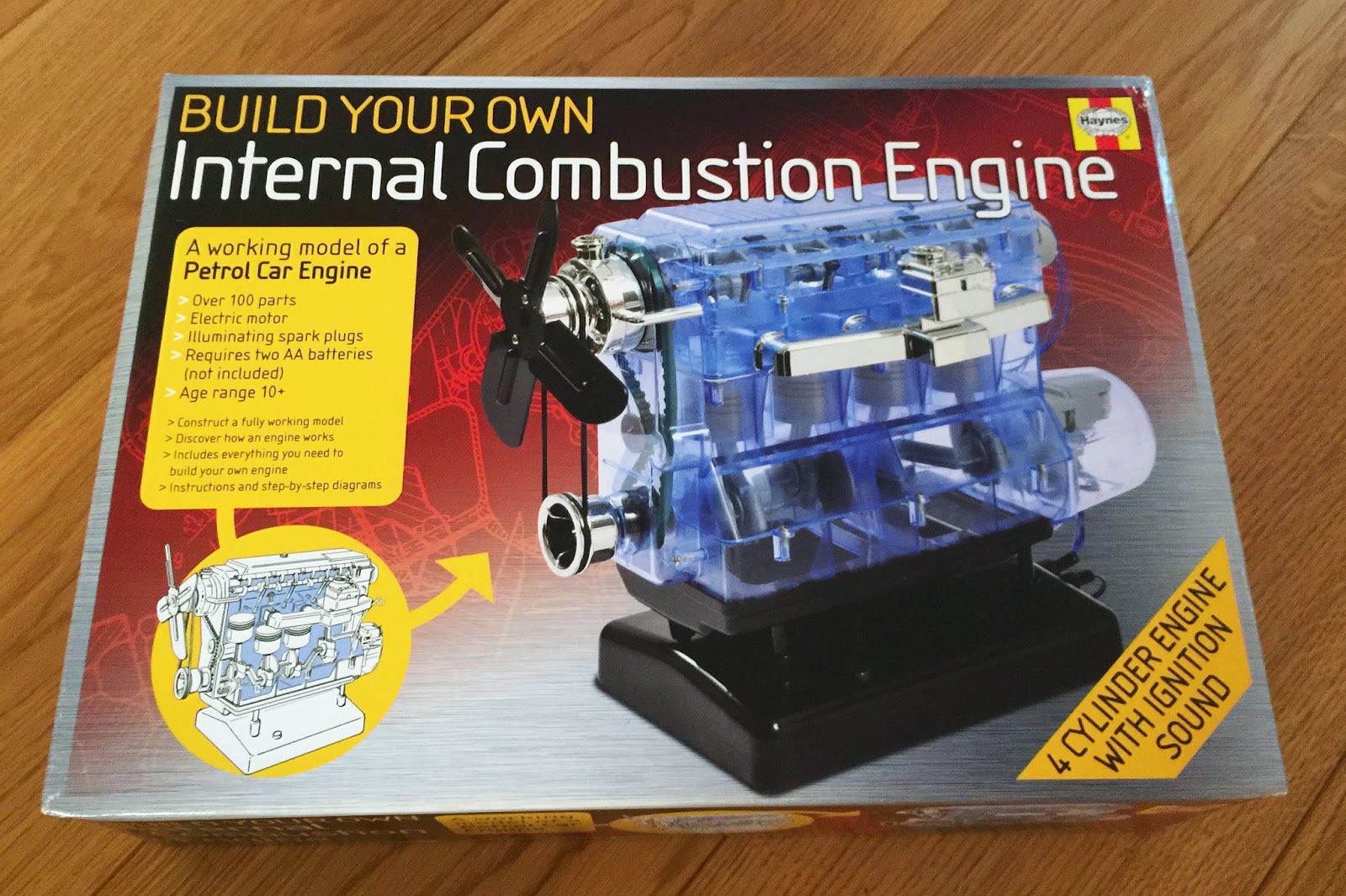 Build Your Own Internal Combustion Engine made by Haynes