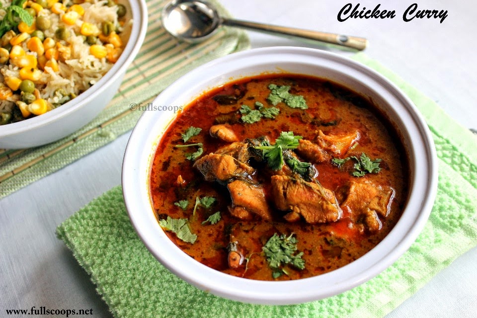 Mom's Chicken Curry Full Scoops A food blog with easy,simple