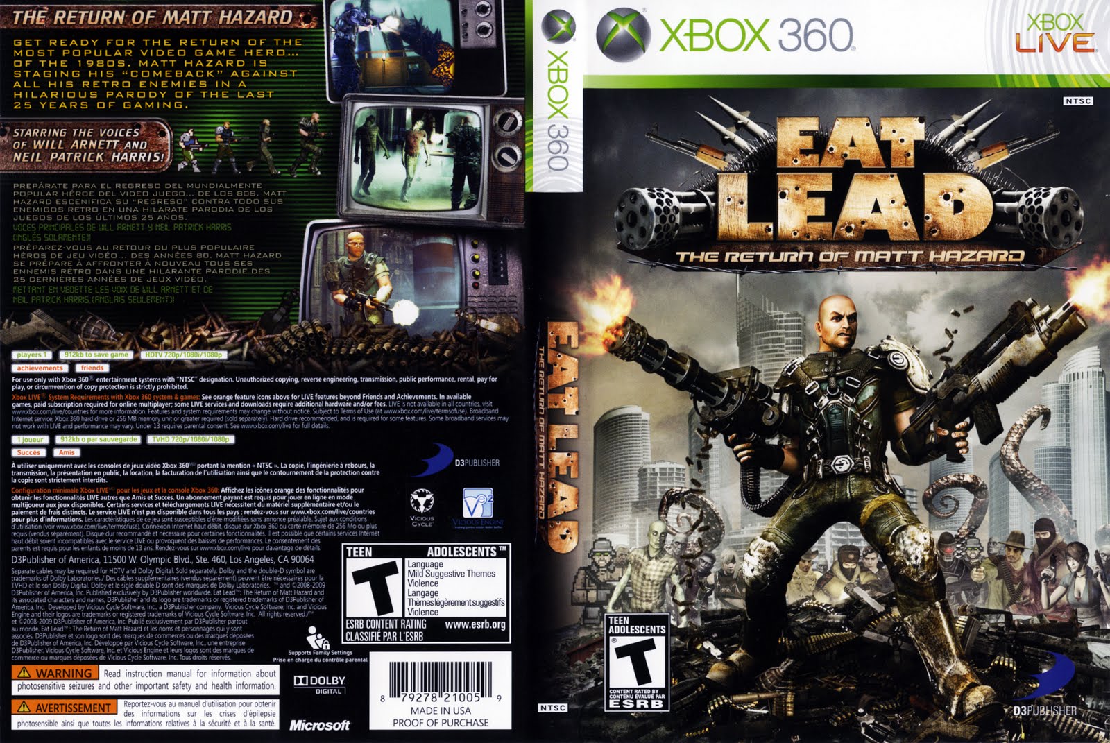 eat lead xbox 360