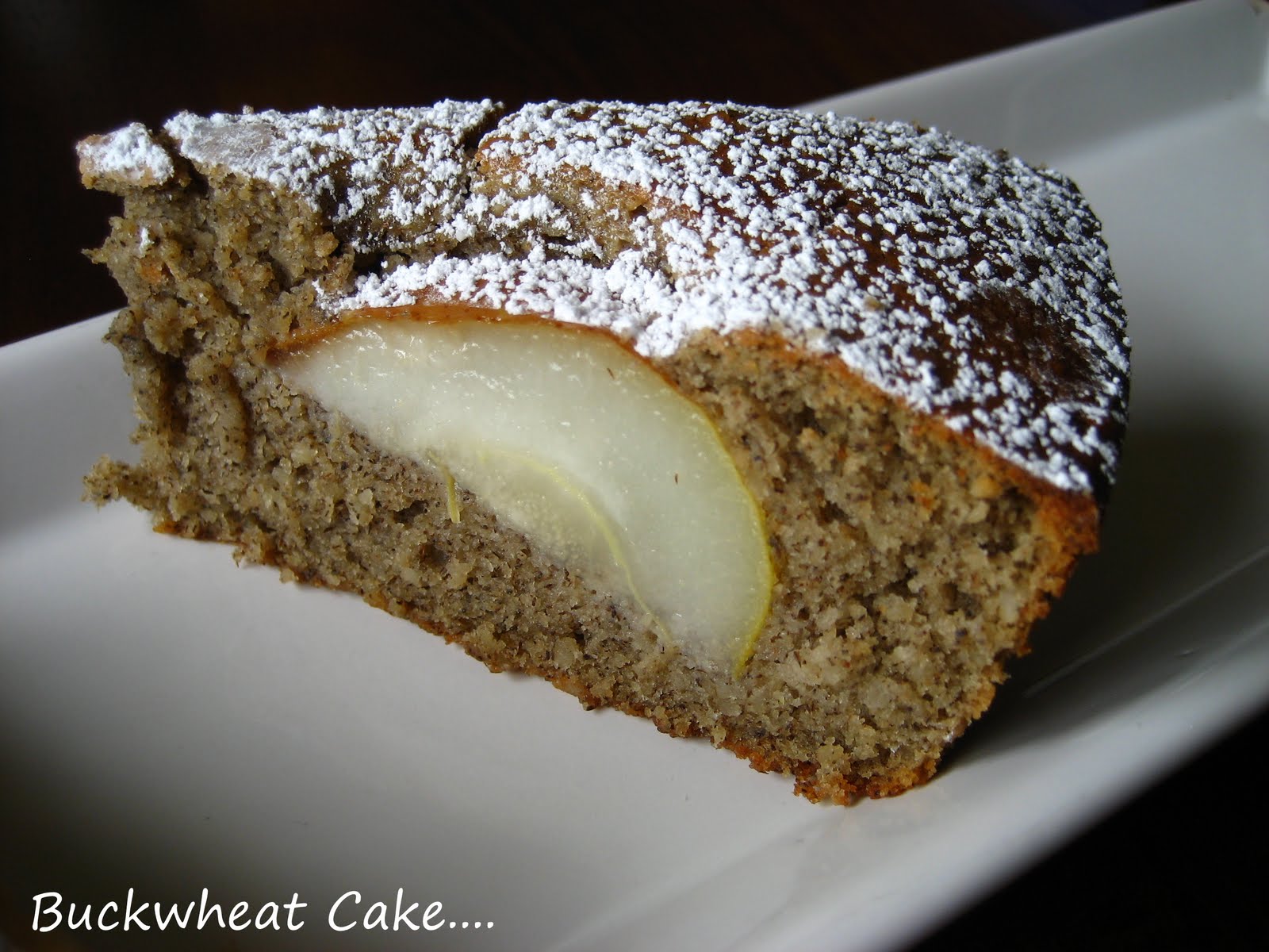 Home Cooking In Montana GlutenFree Almond and Buckwheat Cake... with