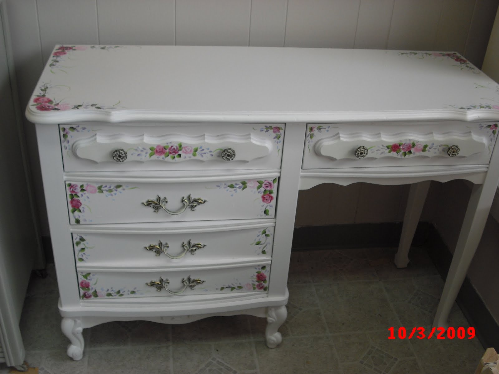 Handpainted Furniture Blog, Shabby Chic Vintage Painted Furniture Desks