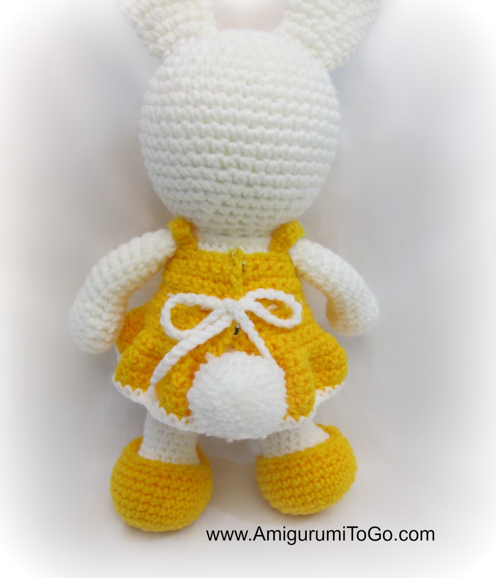 Easy Spring Time Dress For Bunny ~ Amigurumi To Go
