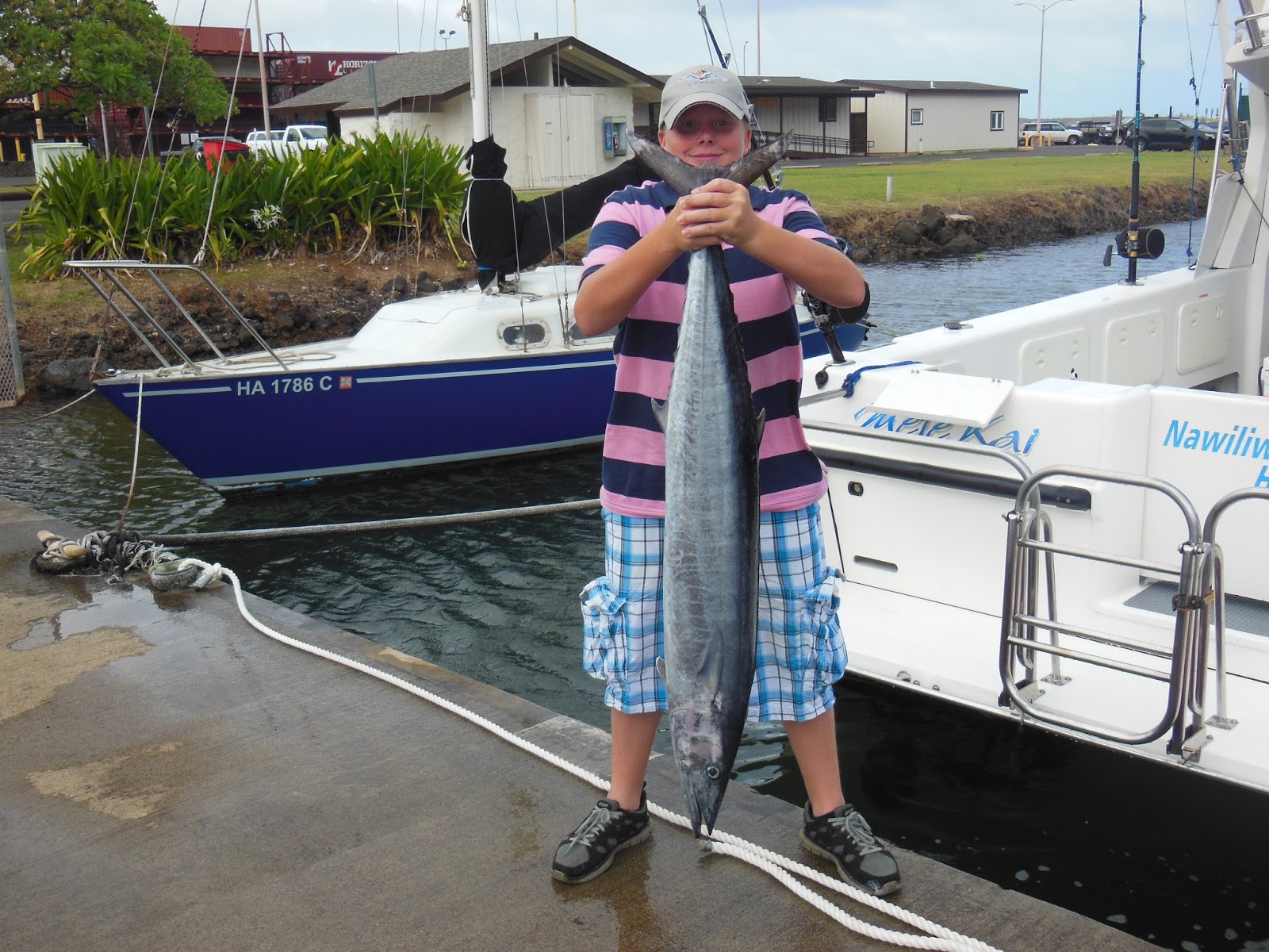 Clure Fishing Chaters Kauai Hawaii Wahoo!