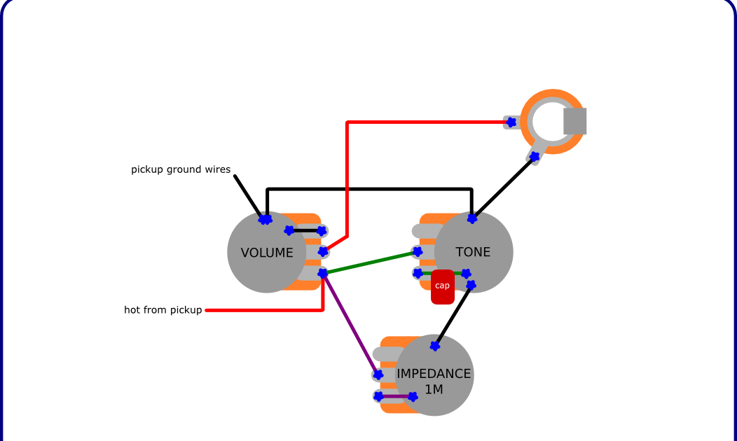 The Guitar Wiring Blog diagrams and tips Impedance Tuner Guitar Mod