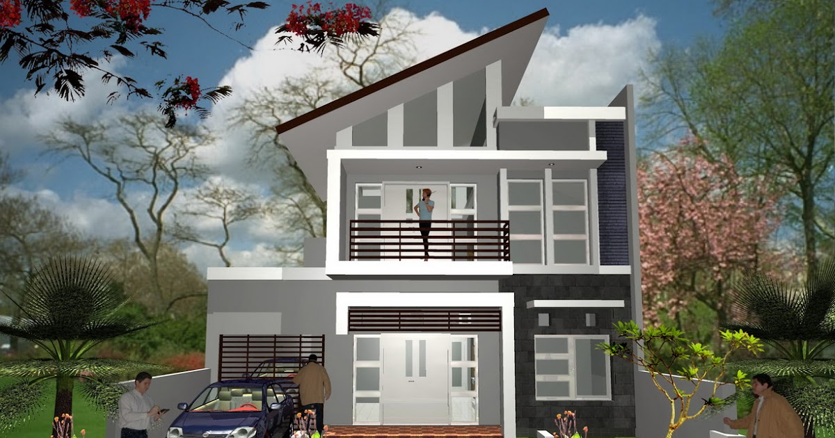 Contoh gambar atap rumah minimalis Modern Terbaru dan ...