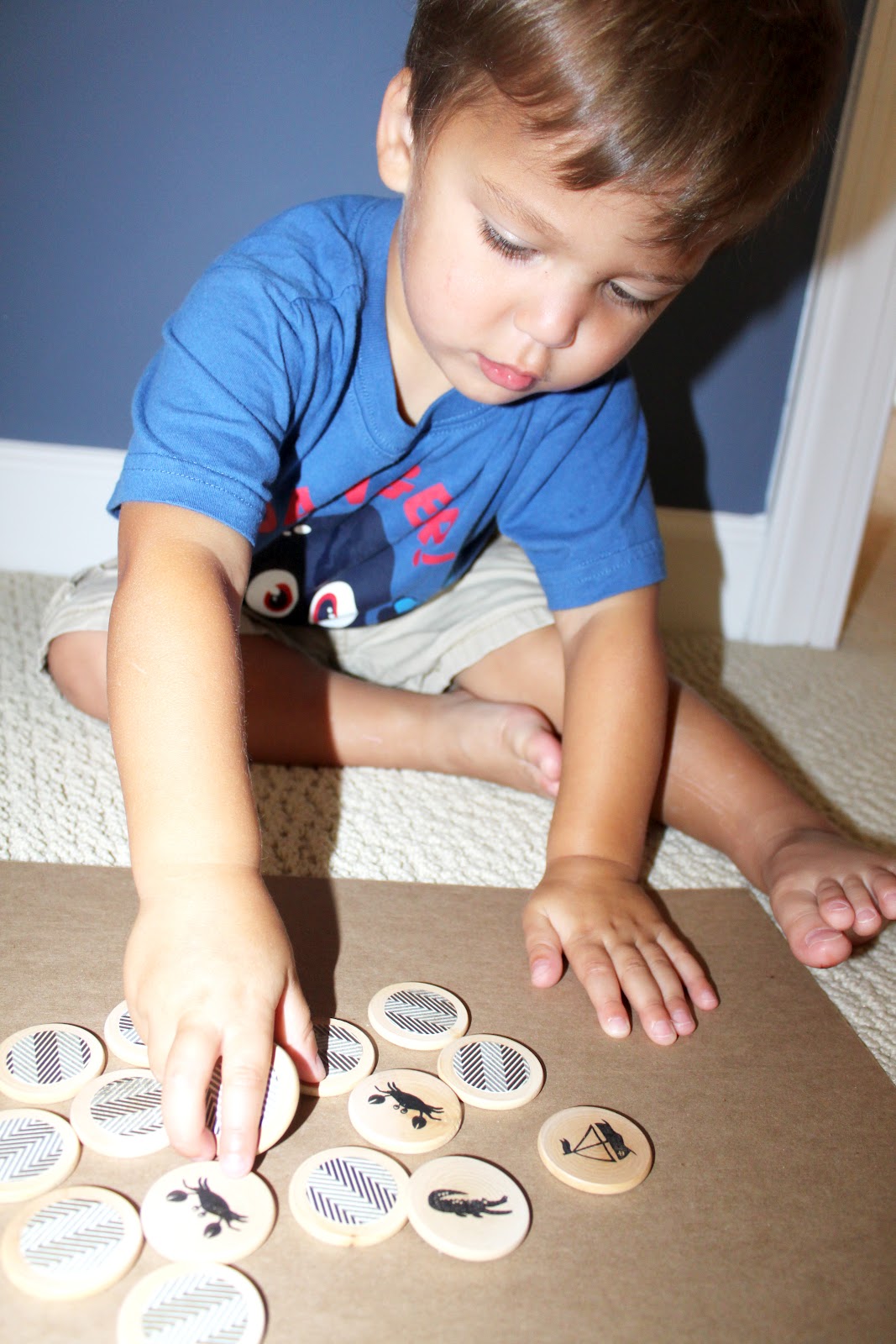 Stamp Camp DIY Memory Game for Kids