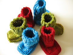 Ballee Baby Booties - Knitting Pattern