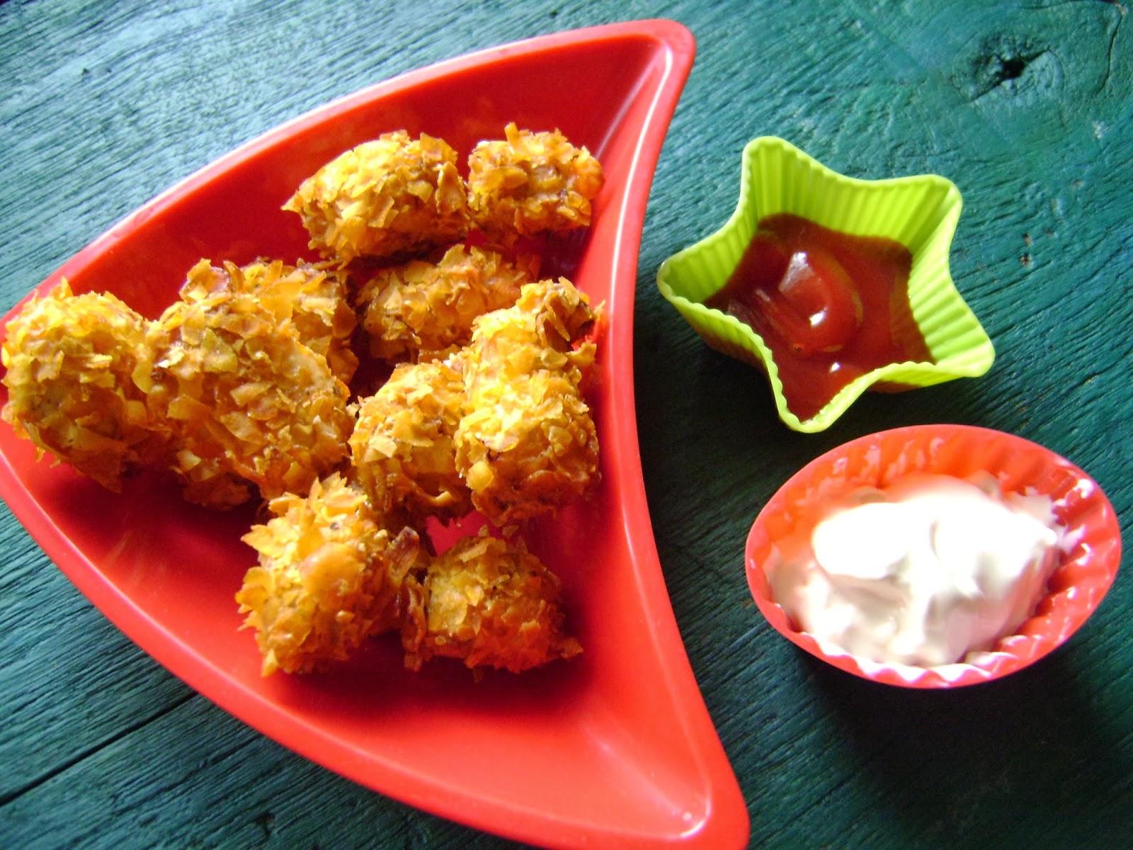 Baked Buffalo Chicken bites that's right, baked! Love is in my Tummy