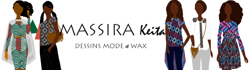 Massira Keita Dessins Mode et Wax