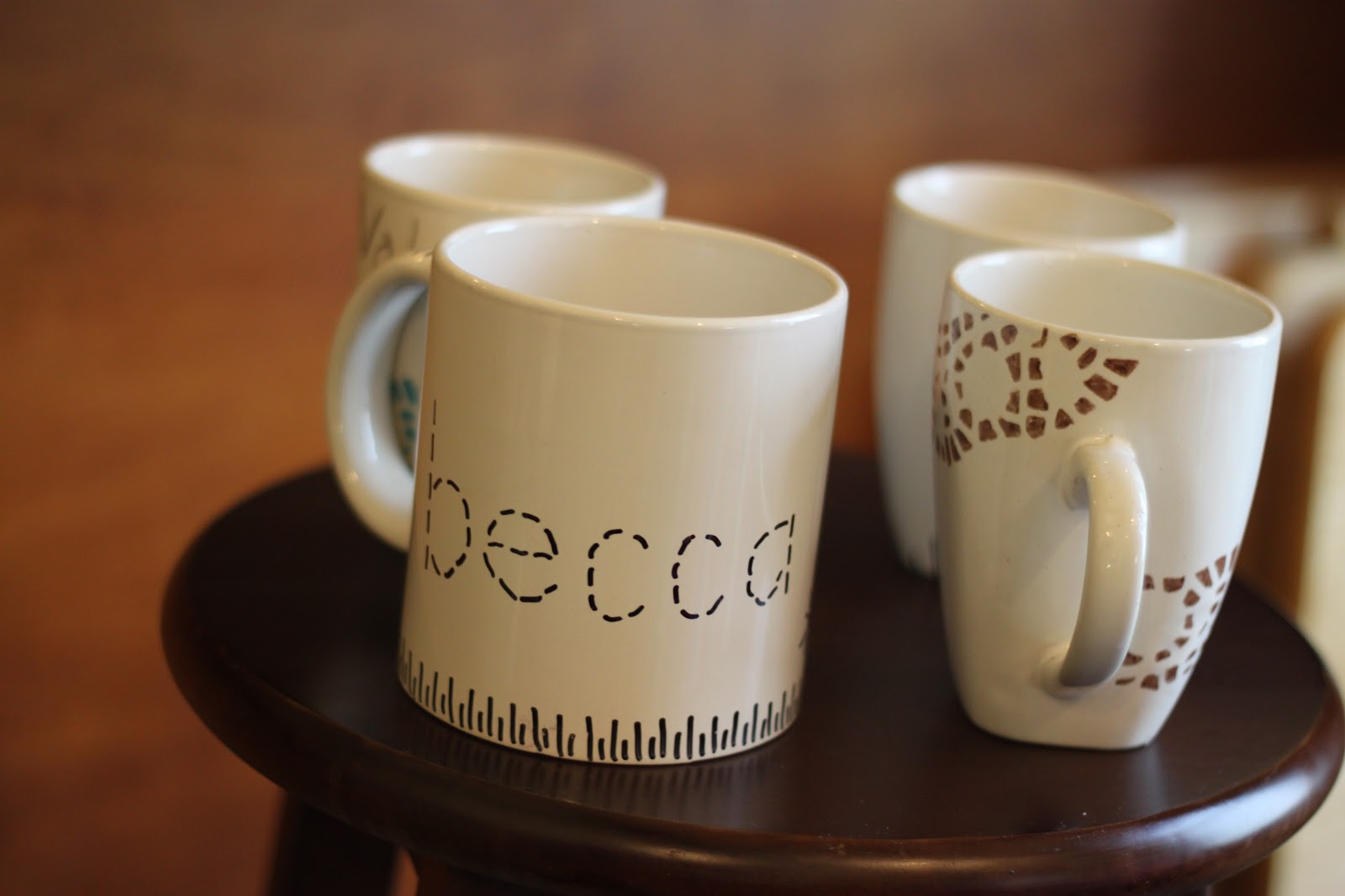 Frugal Gift Ideas Personalized Coffee Mugs Bare Feet On The