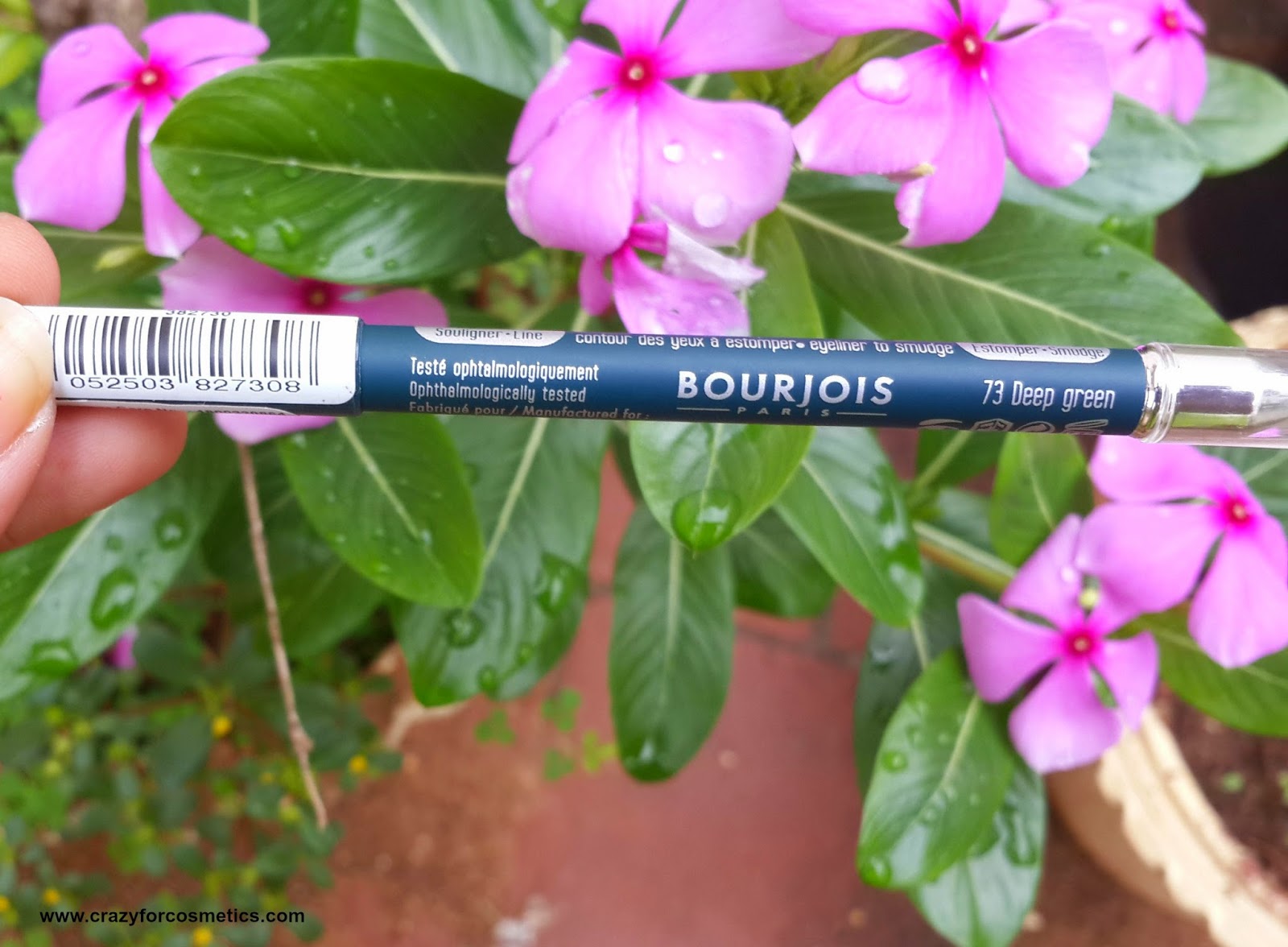Bourjois Smoky Effect Eyeliner Pencil 73 Deep green review