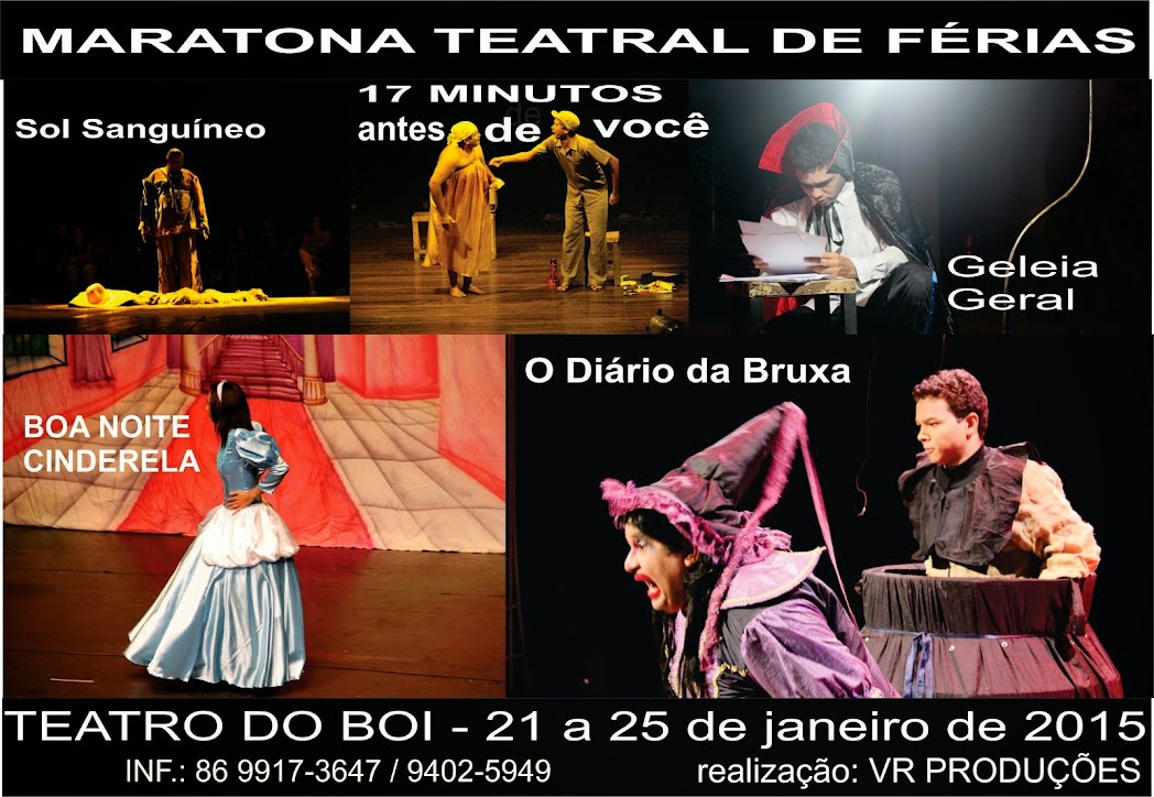 MARATONA TEATRAL DE FÉRIAS