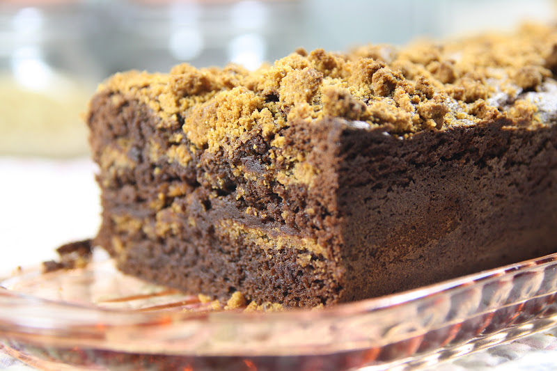 Cake Chocolat Spéculoos Parmesan et Paprika