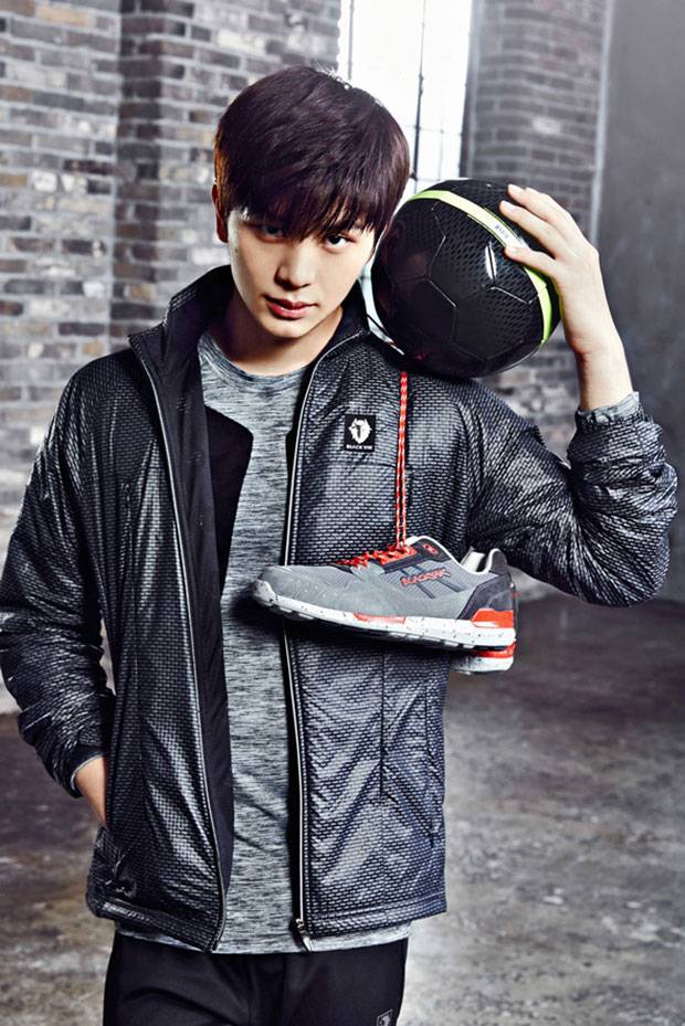 BTOB's Sungjae and Jo In Sung in outdoor activities style