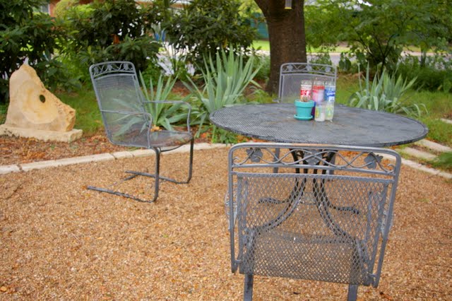 The Grackle New Vintage Patio Furniture Hand Me Down