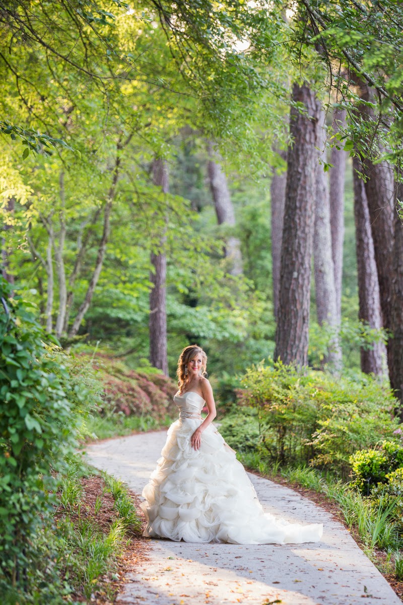 Claire Diana Photography Kailey Bridal Session Vines Botanical Gardens in Loganville