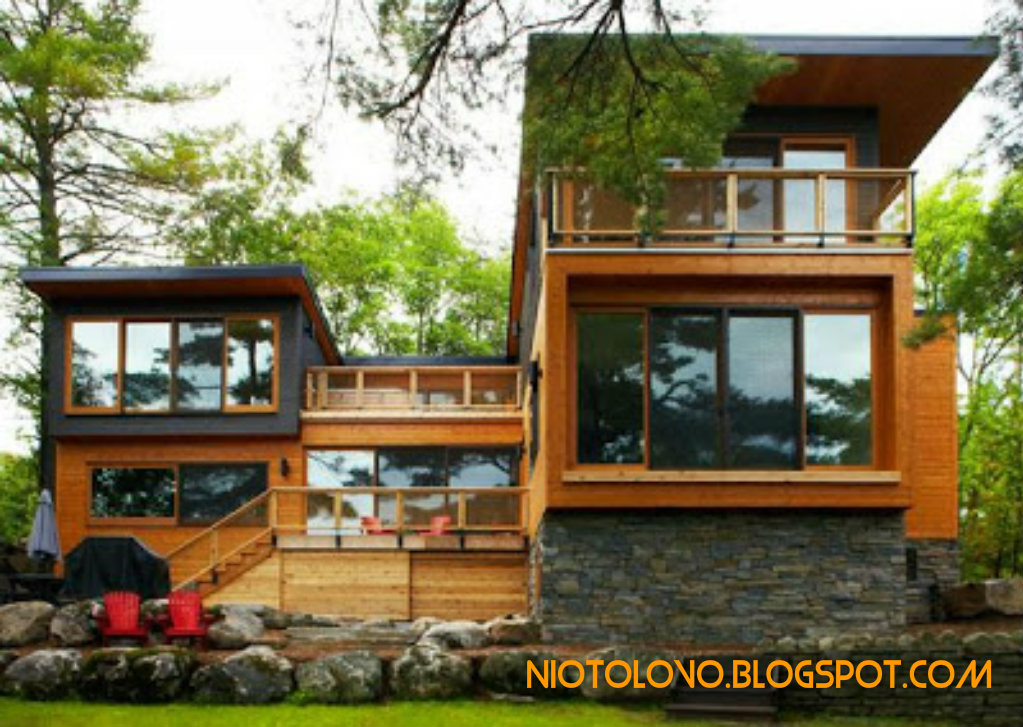 Desain Rumah Minimalis Dengan Kesejukan Alami Niotolovo