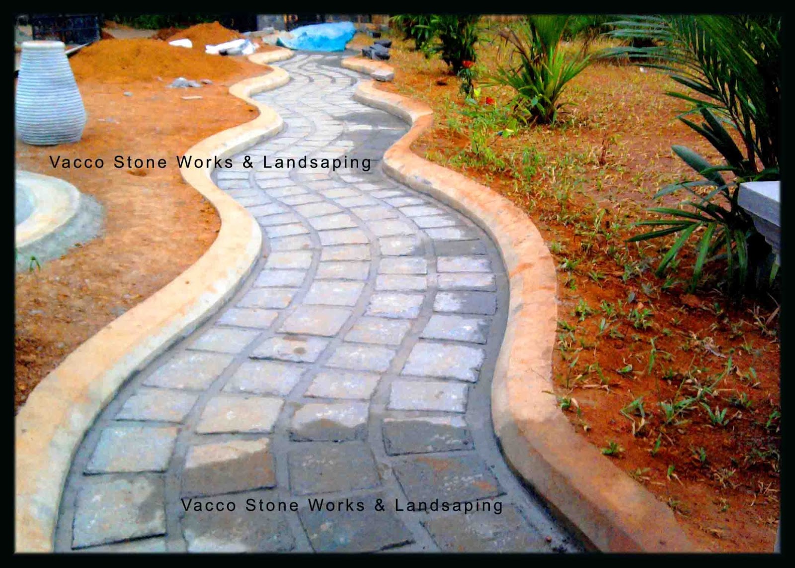 kerala stone works Vacco stone works & Landscaping