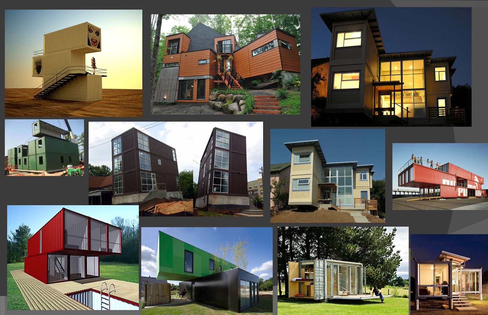 ARCH3511 Design V Fall 2012: Board #1 container home style
