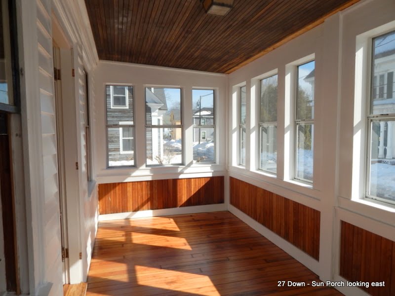 First Floor Sun Porch looking east