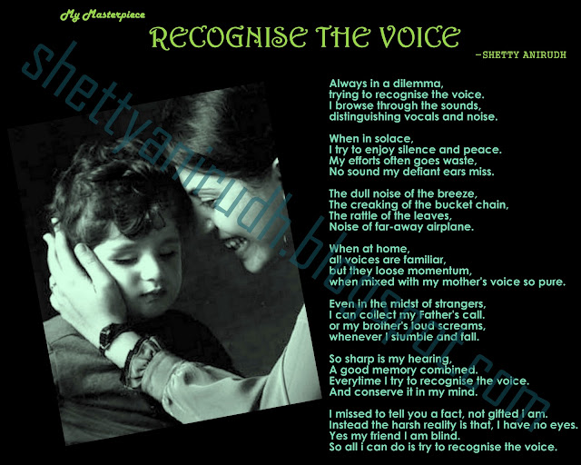 Poem Recognize the Voice
