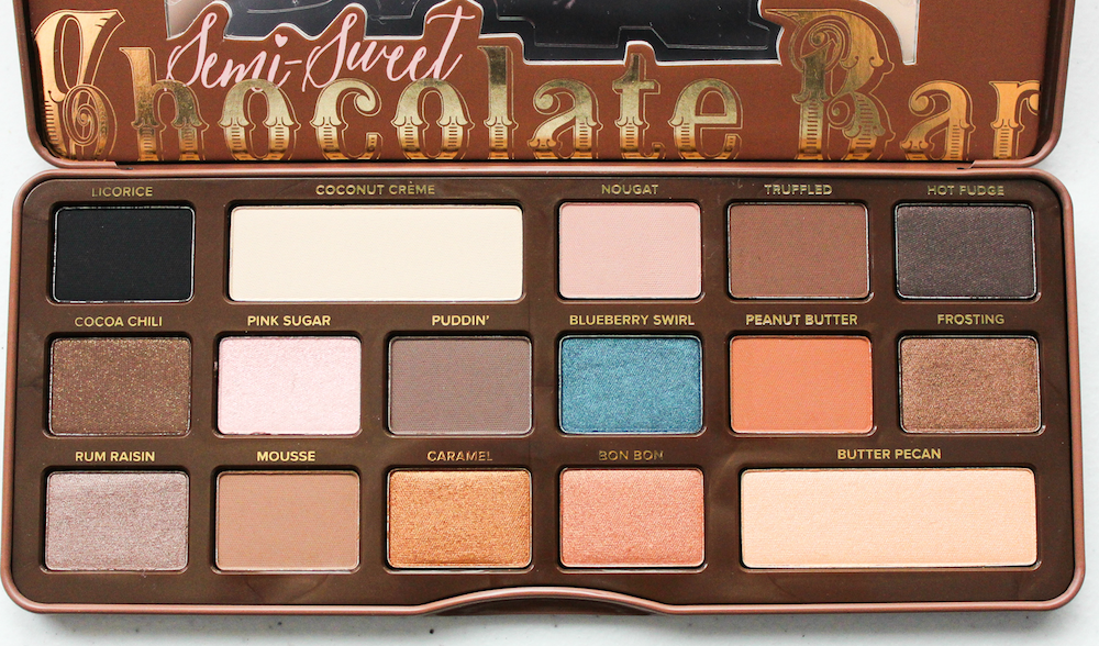 Too Faced sort une nouvelle palette Chocolate Bar
