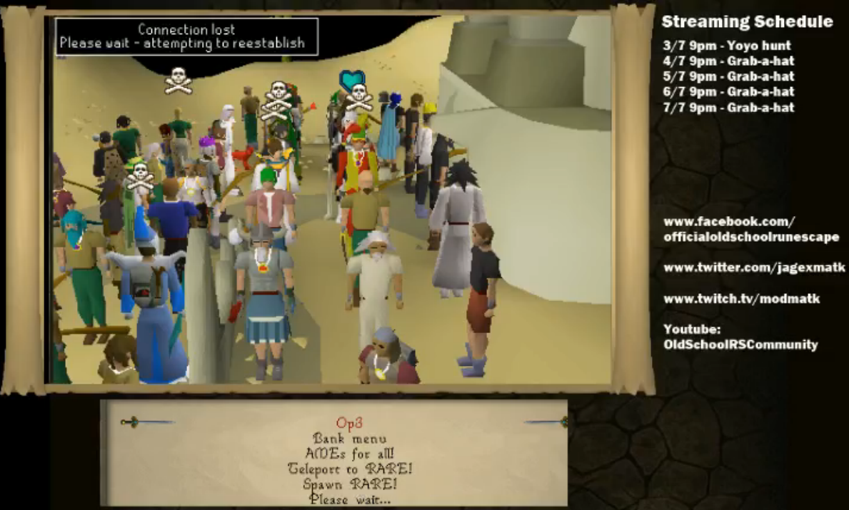 Oldschool Runescape Party Hat Mania