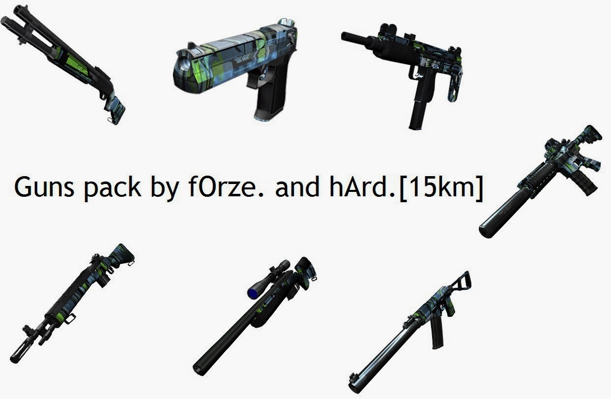 [10/04/2014] Download - Pack Weapons By f0rze e hArd - Página 2 Weapons+pack