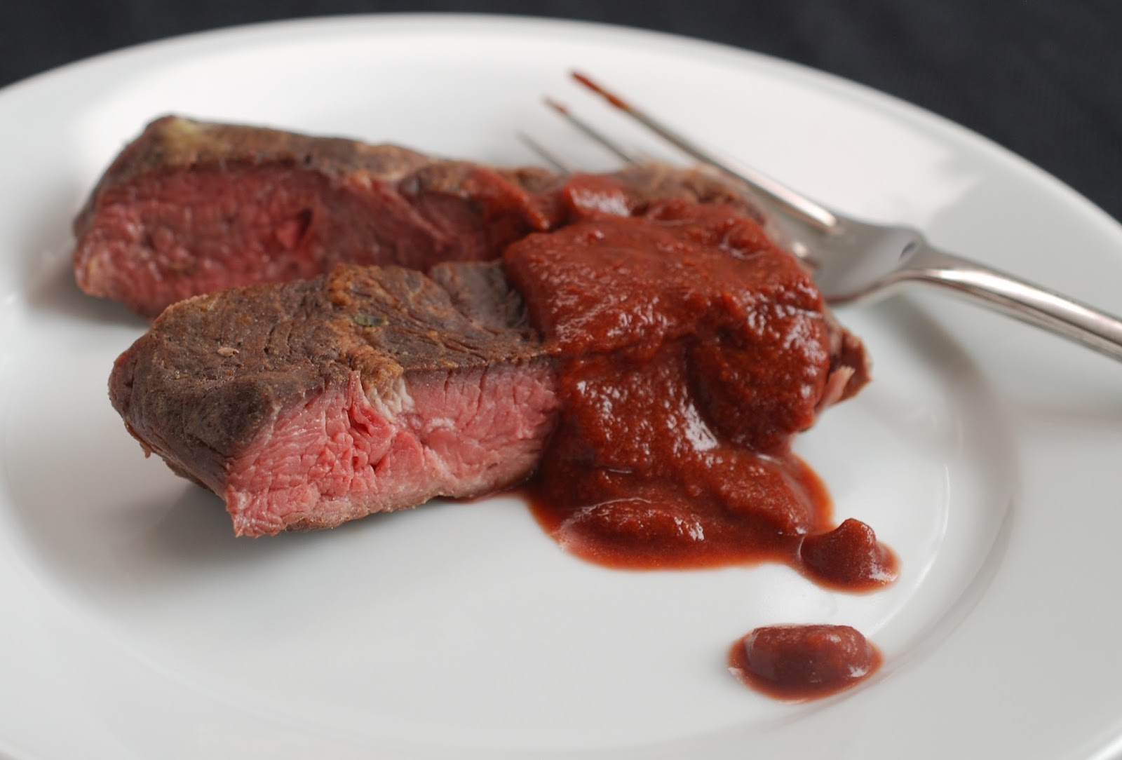 Cooking with Larue Flat Iron Steak with Red Wine Sauce