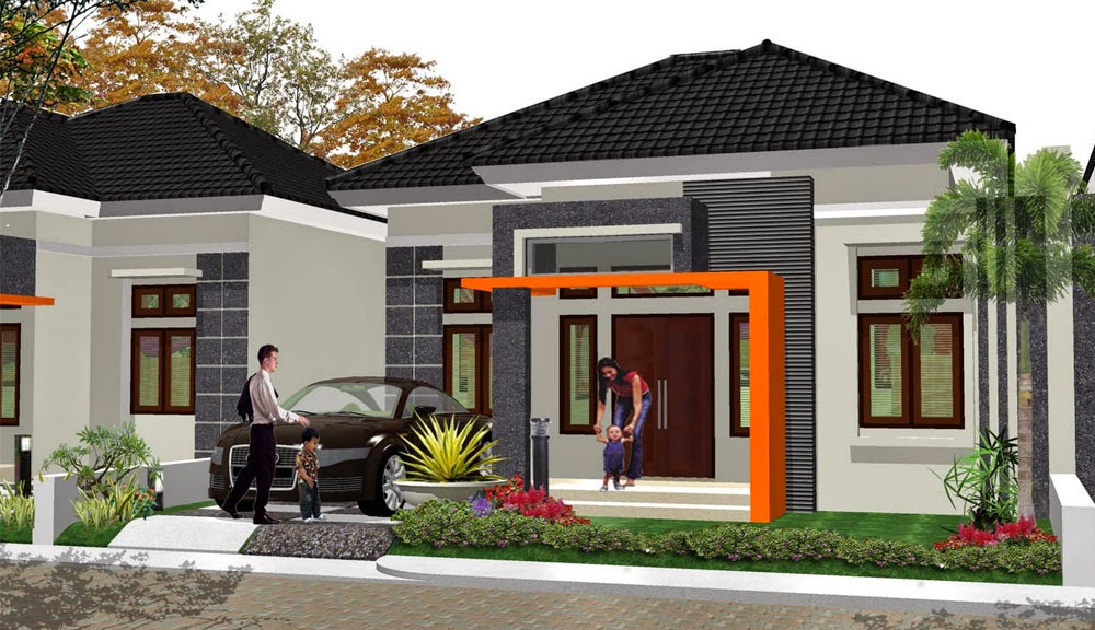 10 Model Rumah Sederhana 1 Satu Lantai Terbaru 2015