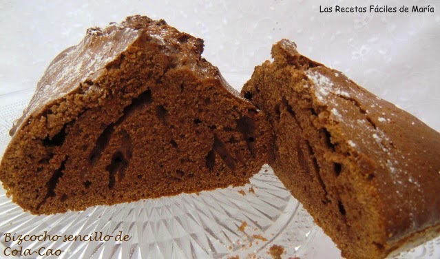 Bizcocho Sencillo De Cola-cao