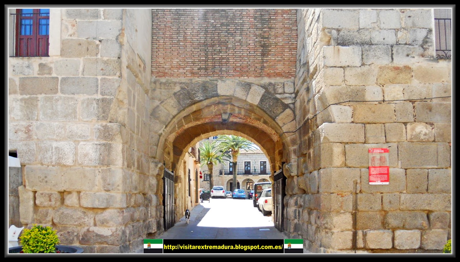 Coria. Puerta del Sol o de San Pedro.