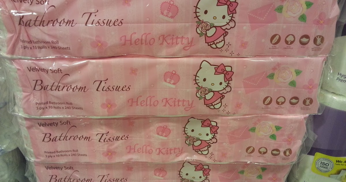 A Blissful Living Hello Kitty Toilet Paper Update