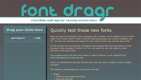 Font Drag Font Drag