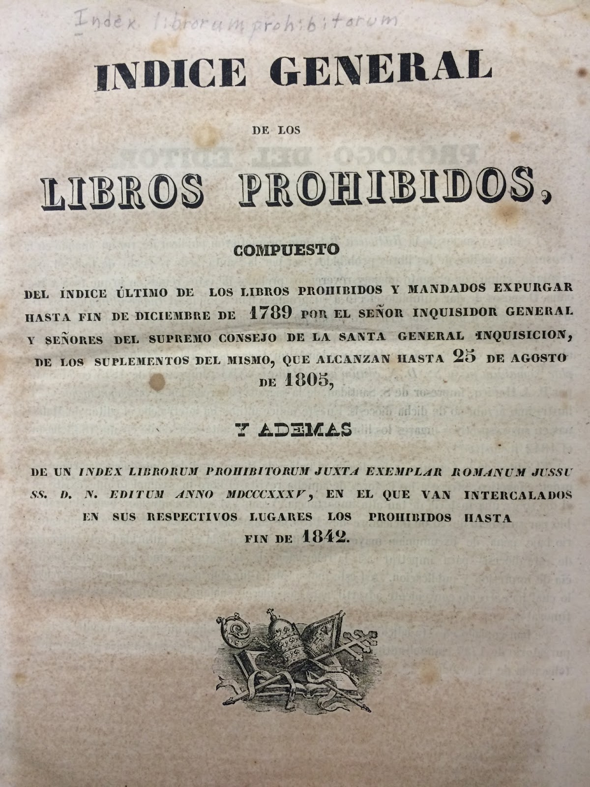 Check It Out Index of Prohibited Books