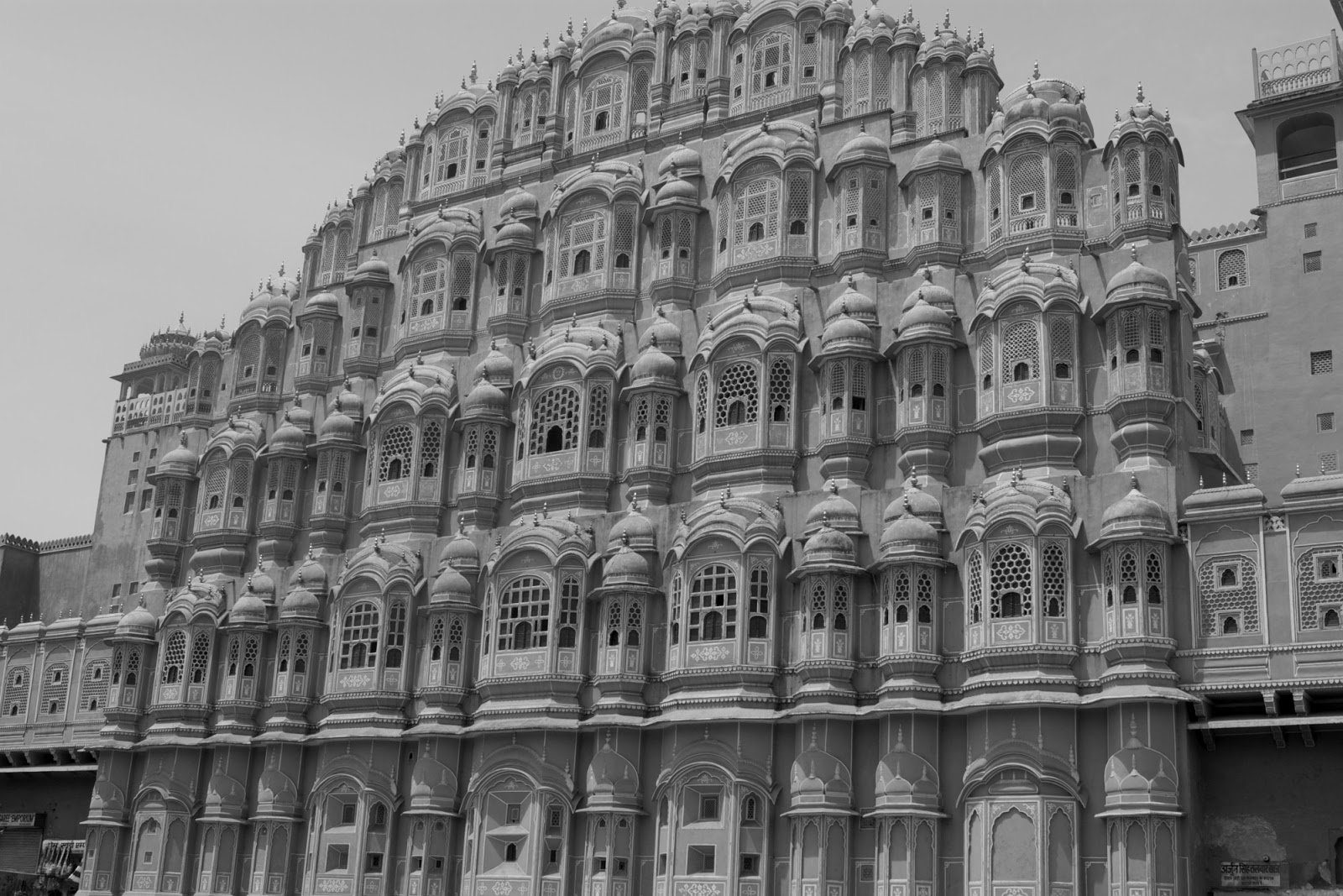 the altar Black and White Jaipur
